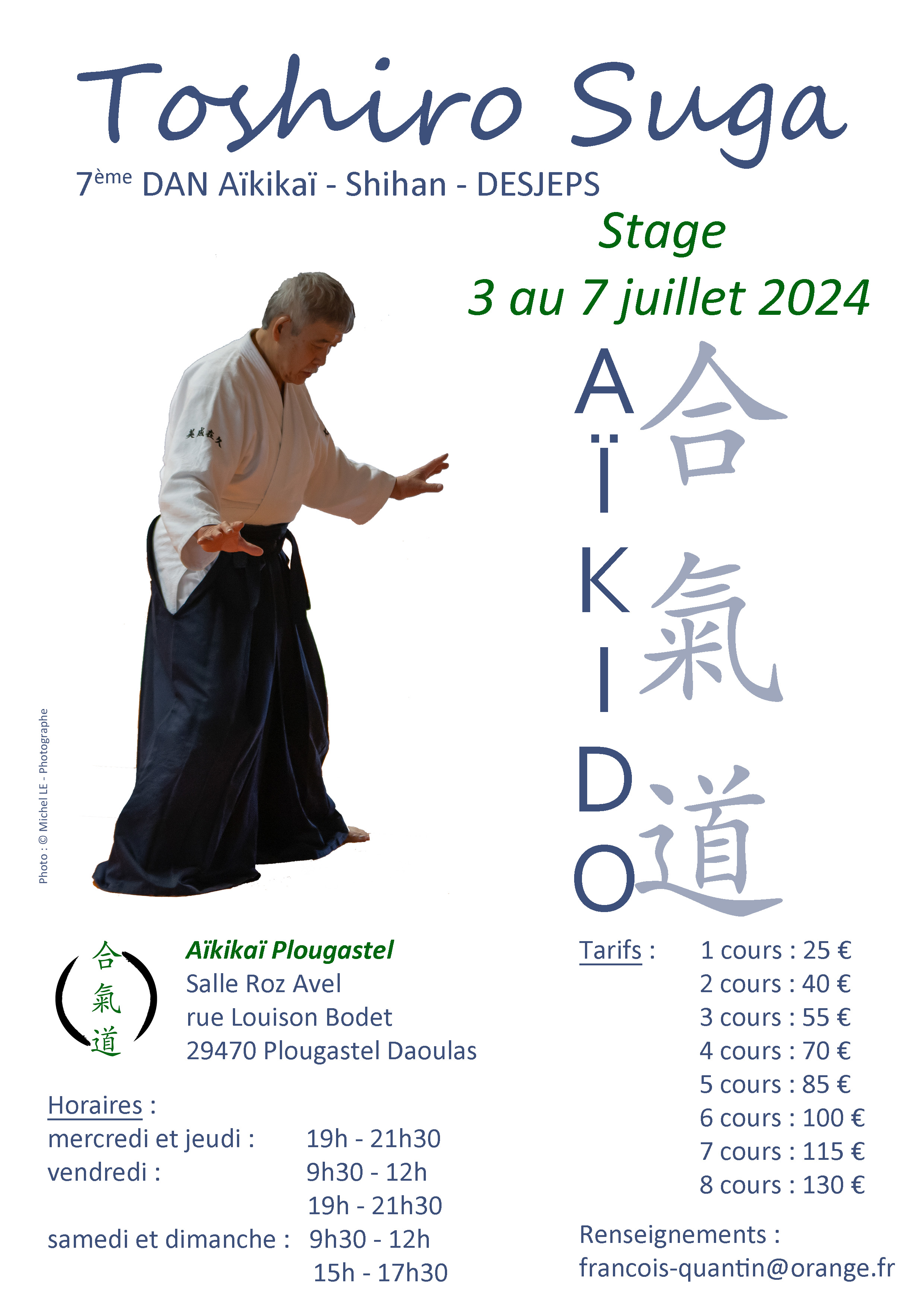 Toshiro - Stage juillet 2024